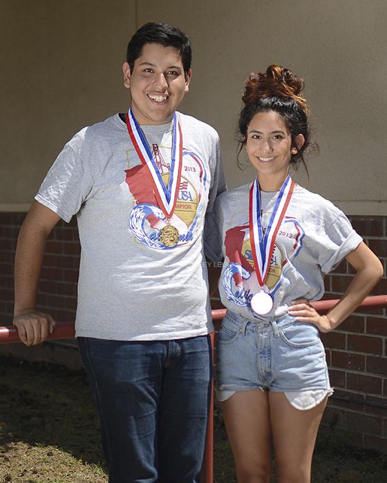 From April 4 to April 7, seniors Jesus Laurean and Zulema Zarate participated in the photography section of the Skills USA state competition in San Diego. Laurean won gold, which is the second year in a row that Downey High won gold in the photography section.