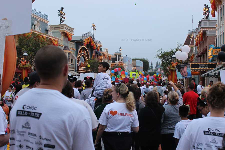 On Sunday Oct. 12, nearly 16,000 people gathered at Disneyland to participate in the annual CHOC Walk in the Park to support the largest pediatric fundraising event in the country. The single day event raised a grand total of 2 million dollars. 