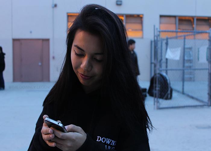 On Dec. 5, Carolina Quevedo scrolls through her phone to see what the updates are on 
Twitter. “Twitter is where I go to keep myself updated on what’s going on and what 
people are thinking,” Quevedo said.
