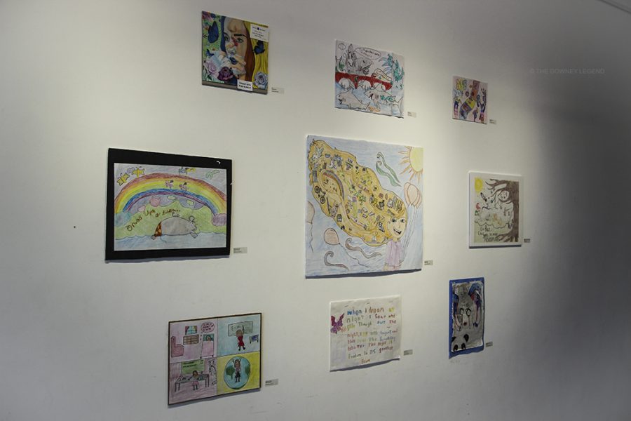 The city of Downey’s Stay Gallery hosts an exhibit, Reflections, on May 16 to show student’s artwork from kindergarten to twelfth grade. The theme was Let Your Imagination Fly, and the event was a free walk-in.