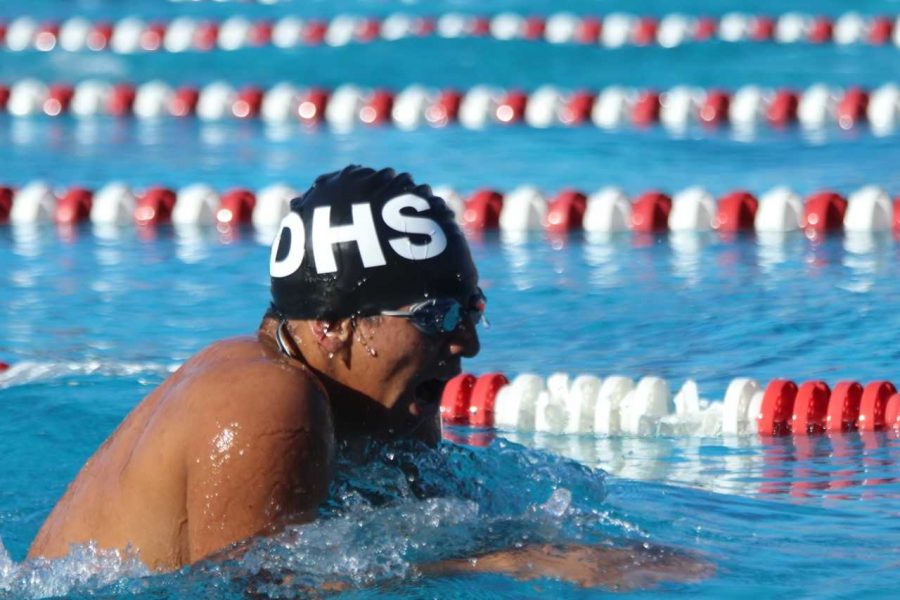 Hoping to win against La Serna swim on March 8 during a home game, Roberto Rocha, 12, would attempt to defeat the opponents with his team. “I try to keep my mind positive and think about what I might achieve in the future if I keep pushing myself,” Rocha stated. “This helps me boost my self esteem and build my resilience.”