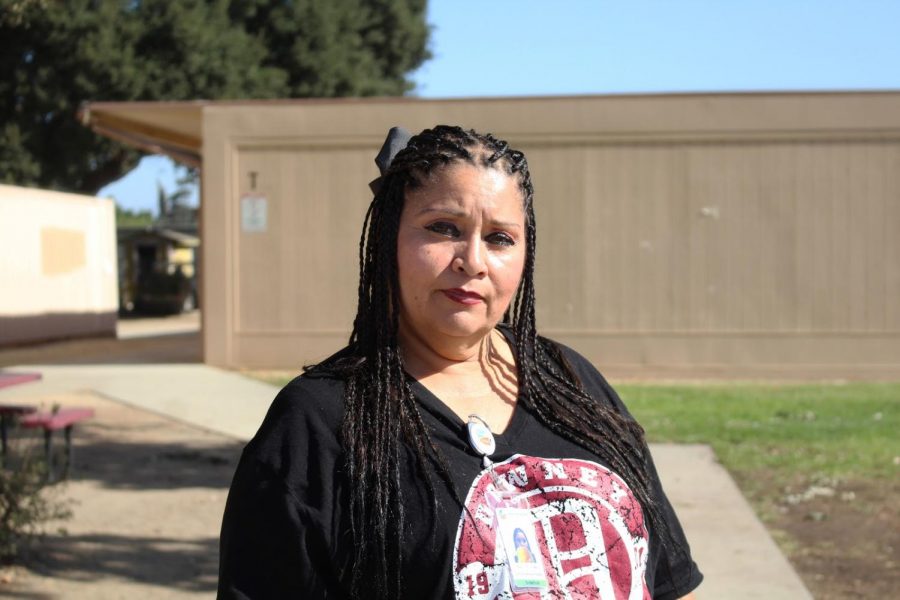 This school year, Downey High received a new security guard, Gloria Hernandez, a former police officer for Compton City and security guard for Lynwood High. “I love the school, Hernandez said. “It’s a great place to be and it’s so peaceful.” 