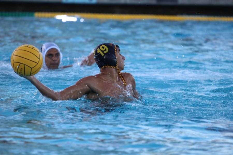 After securing the win against Warren, Jonathan Vigil, 12, elaborates on his team’s ambitions for CIF after the regular season as well as their own hopes as seniors. “We’re gonna try to go as far as we can. Hopefully, we win it,” Vigil said. “[We’re] trying to make our mark as seniors, to show the JV team or anyone else who wants to join water polo how great of a program it is.”
