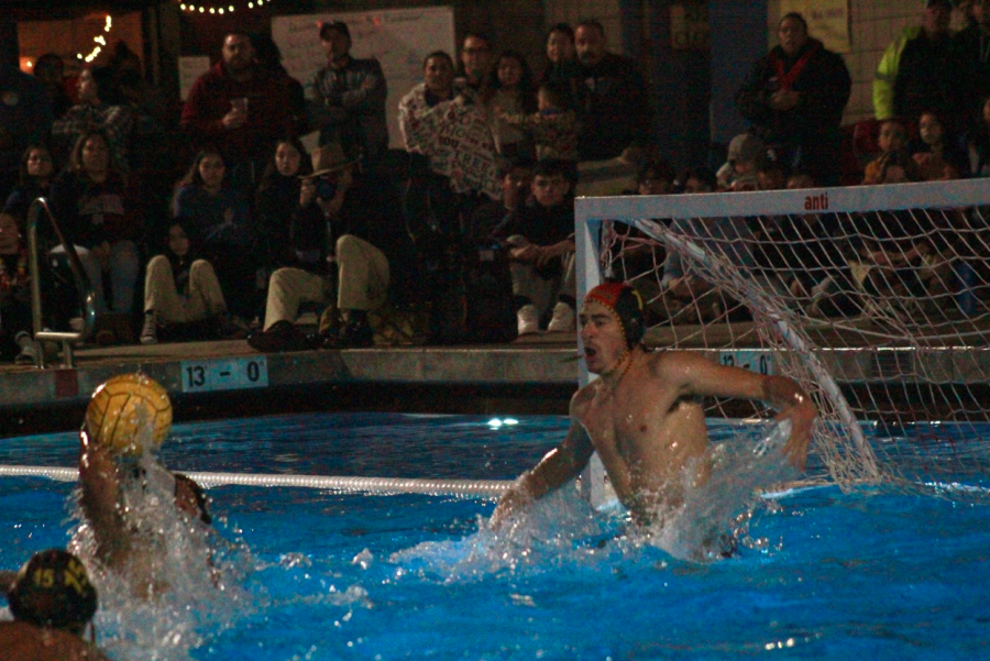 After beating Schurr High School at the 2022 CID semifinals on November 9 at the Downey High School Aquatics center, Co-Captain and goalie Diego Campos, 12, shares how he and his team prepared for this big game and how they will prepare as they advance to the CIF finals. “We prepared by having a lot of practice and kind of knowing what they were going to do, so we practiced off that.” Campos stated. “We’re going to watch them and from there on were going to practice depending on how they play their game.” 
