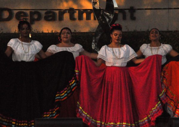 Folklorico Performance at Dia de Los Muertos Festival